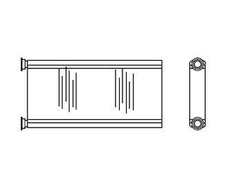 Heater Matrix - Lexus - IS 220 250 MK2 2005 onward - 21001