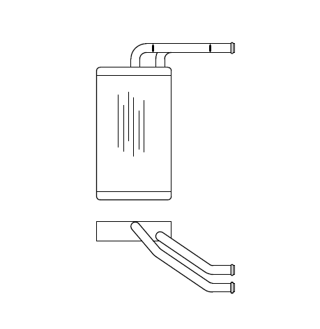 suzuki sx4 heater matrix