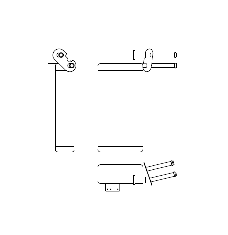 Heater Matrix - Reliant - Scimitar SE5a 1975 - 21020