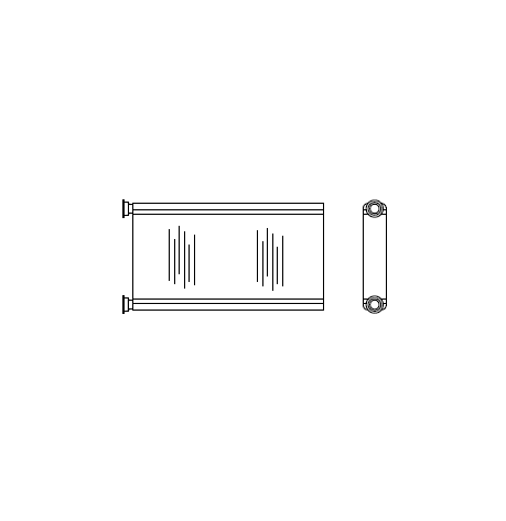 Heater Matrix - Dodge - Journey 2008 on - 20987