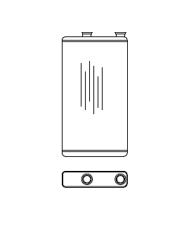 mitsubishi outlander heater matrix