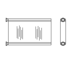 Heater Matrix - Honda - CRV Mk3 2007-11- 21029