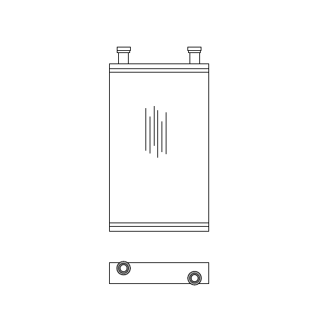 Heater Matrix - Lancia - Thema 2011-14 - 21039