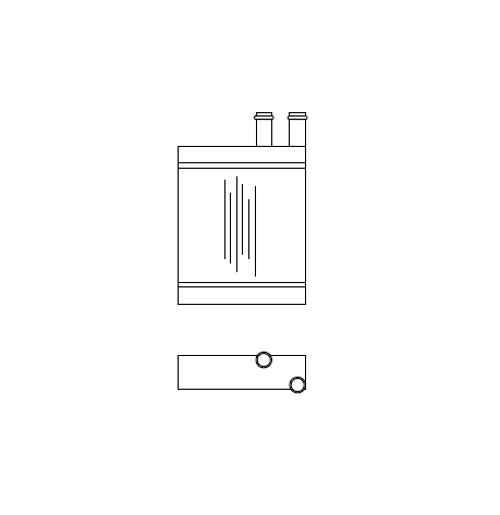 Heater Matrix - JCB - Telehandler - 21048