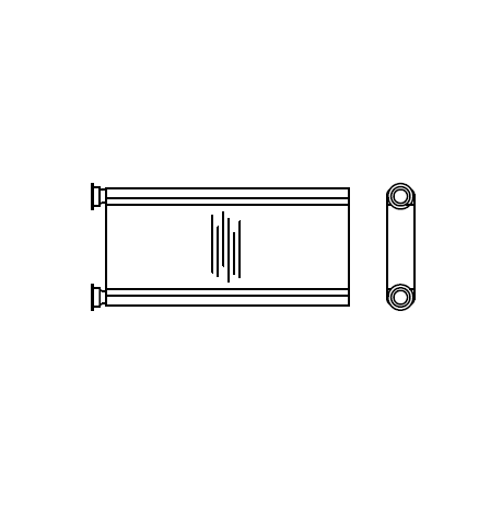 Heater Matrix - Mitsubishi - Mirage 2012 onwards - 21053