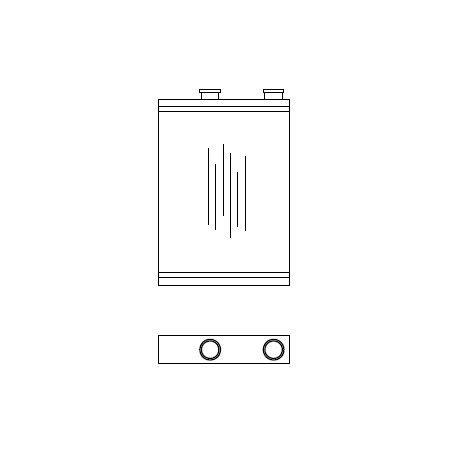 Heater Matrix - Honda - Civic Mk7 2000-05- 21056