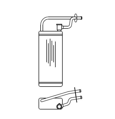 Triumph stag heater matrix