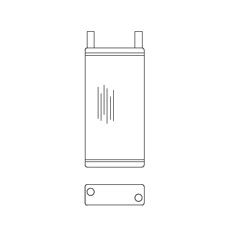 Heater Matrix - Dennis - Enviro300 2004-15 - 21083