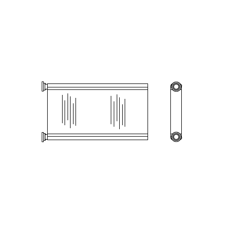 Heater Matrix - Mitsubishi - L200 Mk4 2014 onwards - 21085