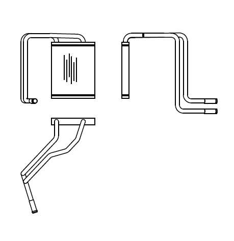 Heater Matrix - Kia - Cerato mk1 - 21094