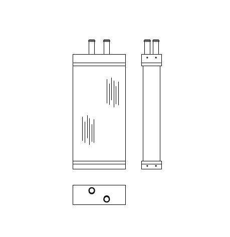 Heater Matrix - Volvo Commercial - Coach / Bus demister - 21103