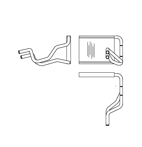 Heater Matrix - Hyundai - Santa Fe 2006-9 - 21111