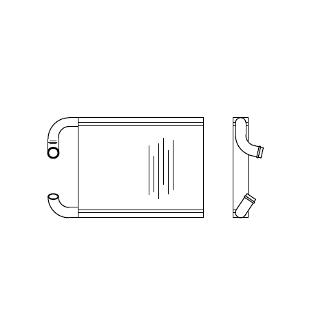 Heater Matrix - Hyundai - i40 2011 -19 - 21118