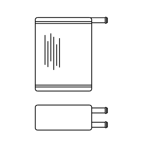 Heater Matrix - Foden - Gardner Engine - 20112