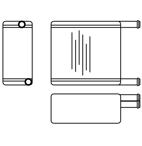 Heater Matrix - Leyland - Panther - 20113