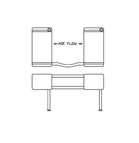 Heater Matrix - Jensen - C-V8 - 21130