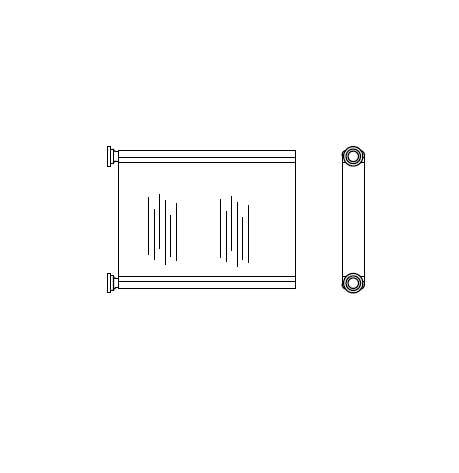 Heater Matrix - Nissan - Cube 2009-19 - 21131