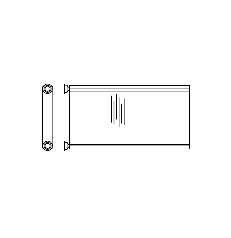 Heater Matrix - Hitachi - 220-5 - 21140