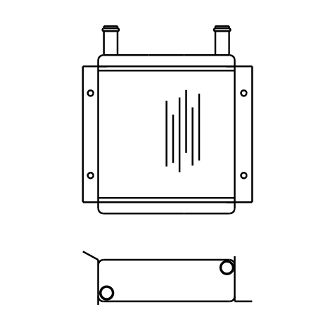 Heater Matrix - Seddon Atkinson - Cab (near side) - 20118