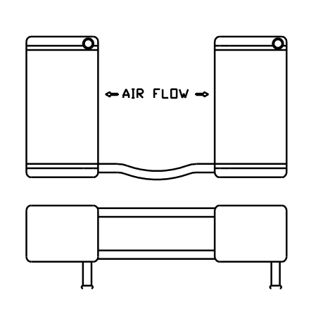 Heater Matrix - Taxi - FX4 Rear - 20122