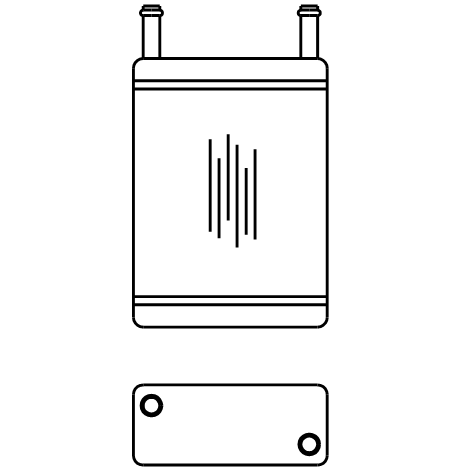 Heater Matrix - Austin Rover - Mini 1970-84 - 20128