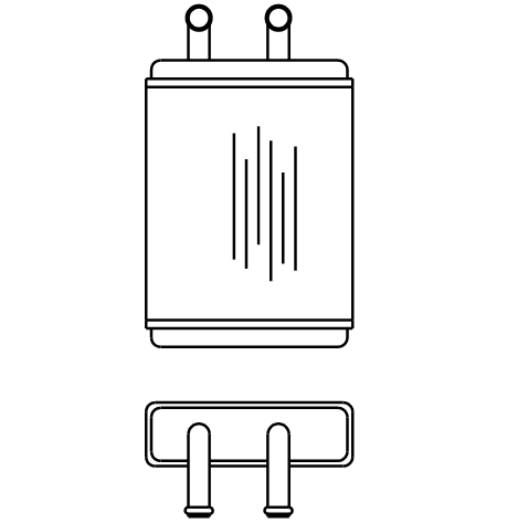 Heater Matrix - Vauxhall - Chevette 1974-85 - 20132