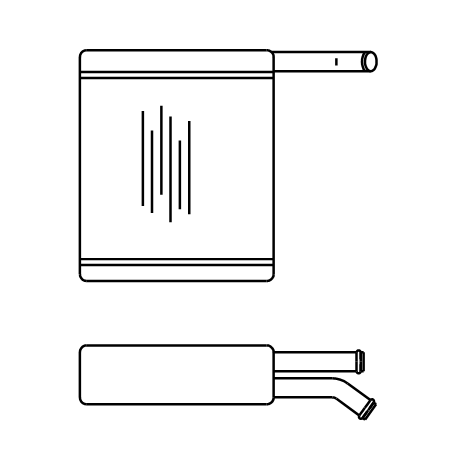 Heater Matrix - Ambulance - Ambulance (Ford) - 20159