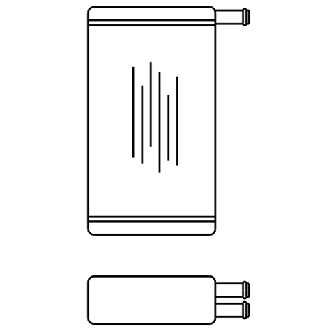 Heater Matrix - Austin Rover - Princess 1975-81 - 20160