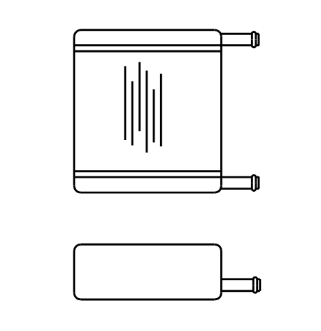 Heater Matrix - Austin Rover - Mini Van - 20165