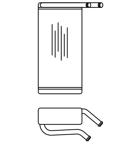 Heater Matrix - Landrover - Range Rover 1970-88 - 20168