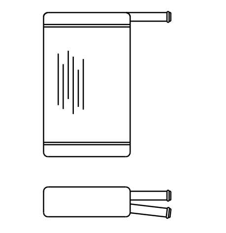 Heater Matrix - Ford - Fiesta mk2 1983-88 - 20170