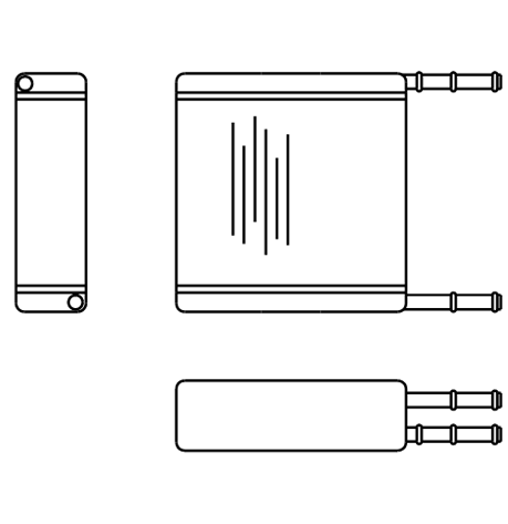 Heater Matrix - TVR - 3000M - 20191