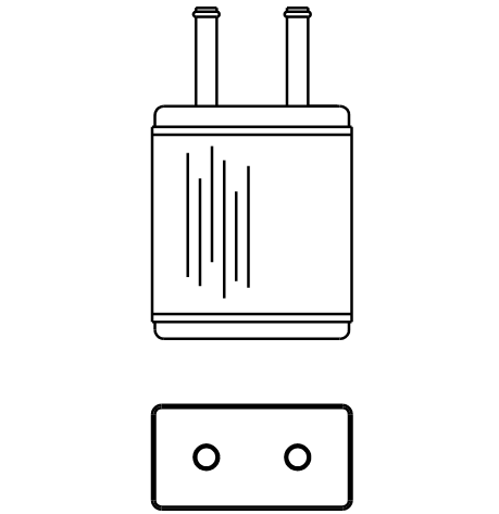 Heater Matrix - Datsun - Sunny 1980-87 - 20196