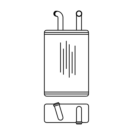 Heater Matrix - Toyota - Corolla 1970-85 - 20201