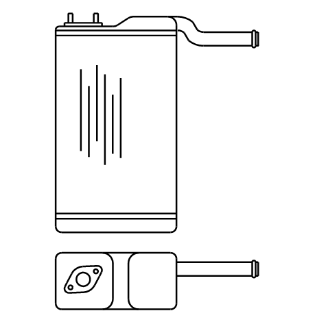 Heater Matrix - Fiat - 132 - 20203