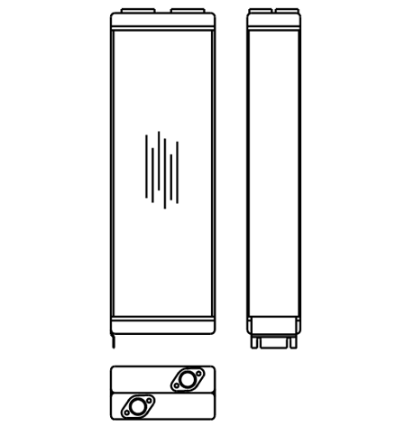 Heater Matrix - Rolls Royce - Silver Shadow - 20215