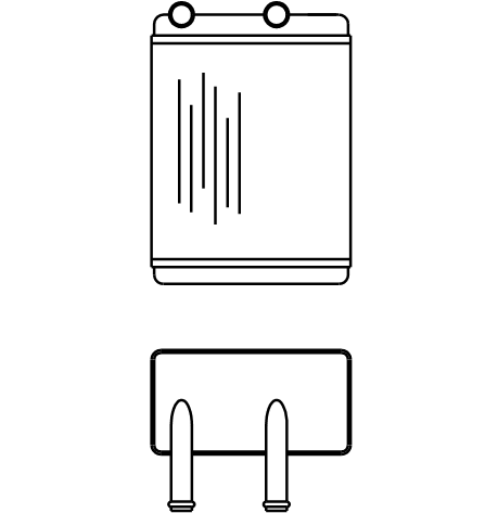 Heater Matrix - Nissan - Stanza 1981-86 - 20224