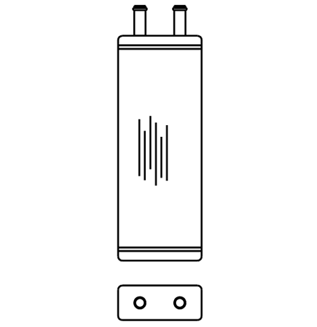 Heater Matrix - Bus - Metro Cam - 20234