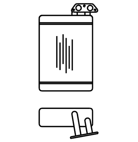 Heater Matrix - Austin Rover - Metro 1980-84 - 20238