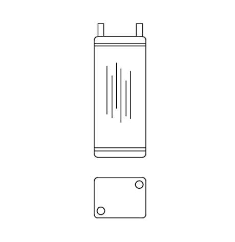 Heater Matrix - Jaguar - E type - 20250