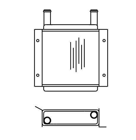 Heater Matrix - Seddon Atkinson - Cab (near side) - 20252