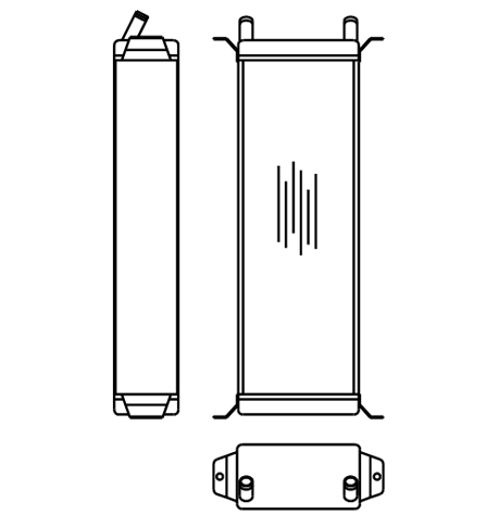 Heater Matrix - Rolls Royce - Silver Shadow - 20262