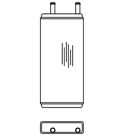 Heater Matrix - Volvo Commercial - F10 - 20264