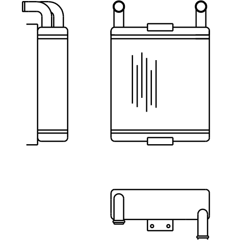 Heater Matrix - Leyland - Tiger - 20267