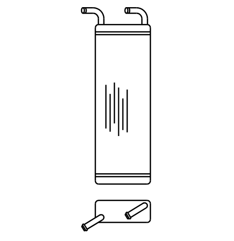 Heater Matrix - Commer Dodge - Commando - 20278