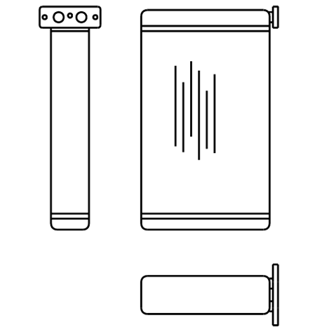 Heater Matrix - Austin Rover - Montego 1983-86 - 20280