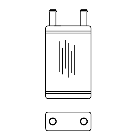 Heater Matrix - Morgan - Sports 1987- - 20284