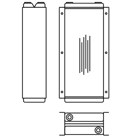 Heater Matrix - Bus - Underfloor - 20287