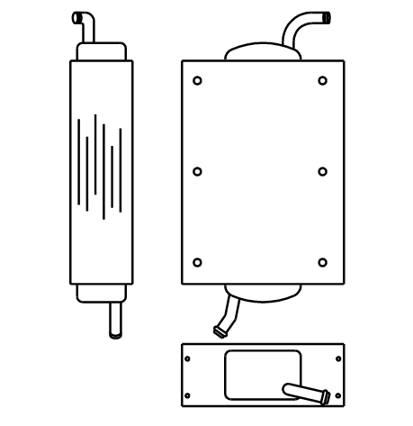 Heater Matrix - Rolls Royce - Silver Cloud Mk3 underwing - 20296