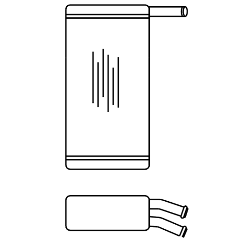 Heater Matrix - Austin Rover - Marina 1974- - 20299